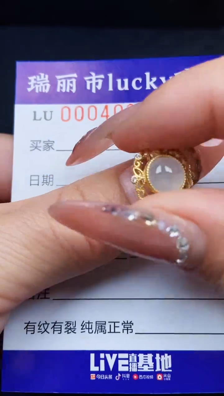 翡翠银S925镶嵌颈饰4069