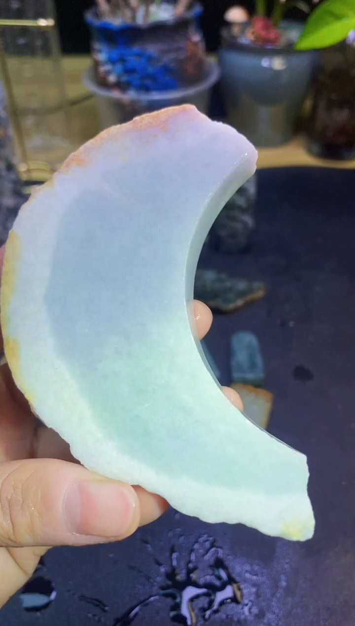 翡翠未镶嵌颈饰天然翡翠066