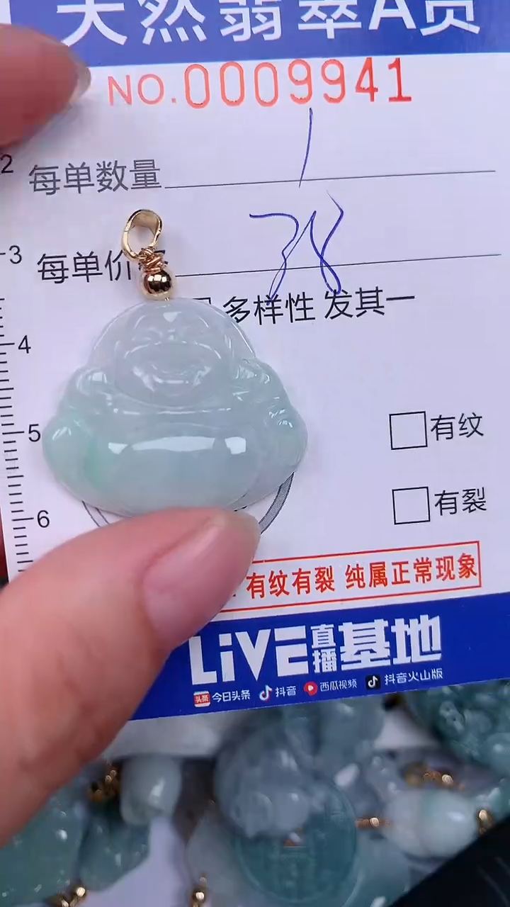 翡翠未镶嵌颈饰...0009941