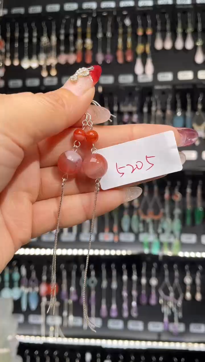 【闪购商品】紫晶耳饰银S925镶嵌喜欢拍