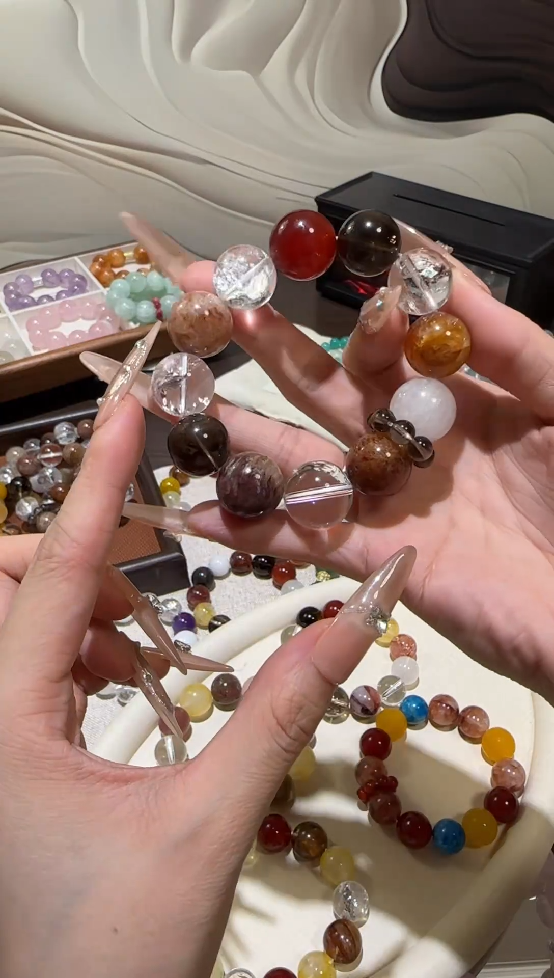 未镶嵌手串水晶多宝