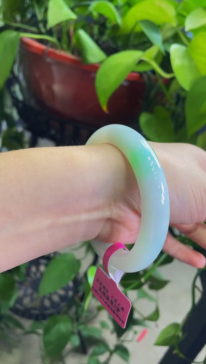 【闪购商品】翡翠未镶嵌手镯317手镯55.7