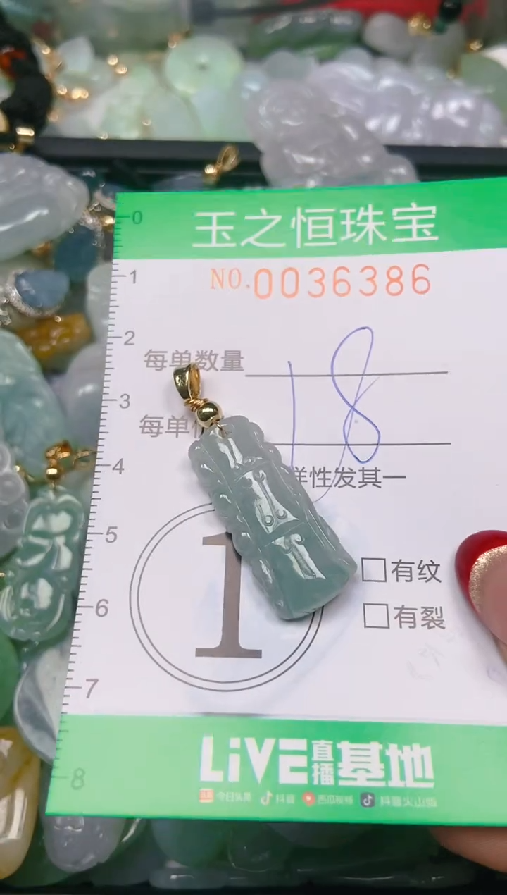 【闪购商品】翡翠颈饰未镶嵌闪购0036386