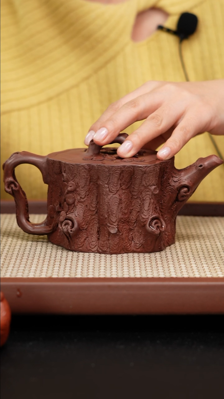 【闪购商品】紫砂茶壶全手工底曹清松桩