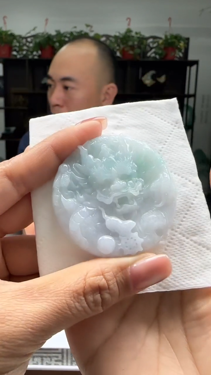 【闪购商品】翡翠颈饰未镶嵌天然翡翠A货吊坠