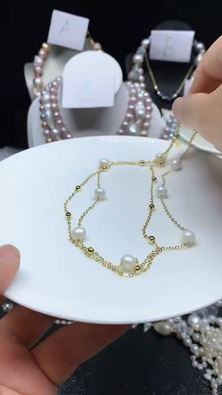 【闪购商品】淡水珍珠颈饰未镶嵌多人