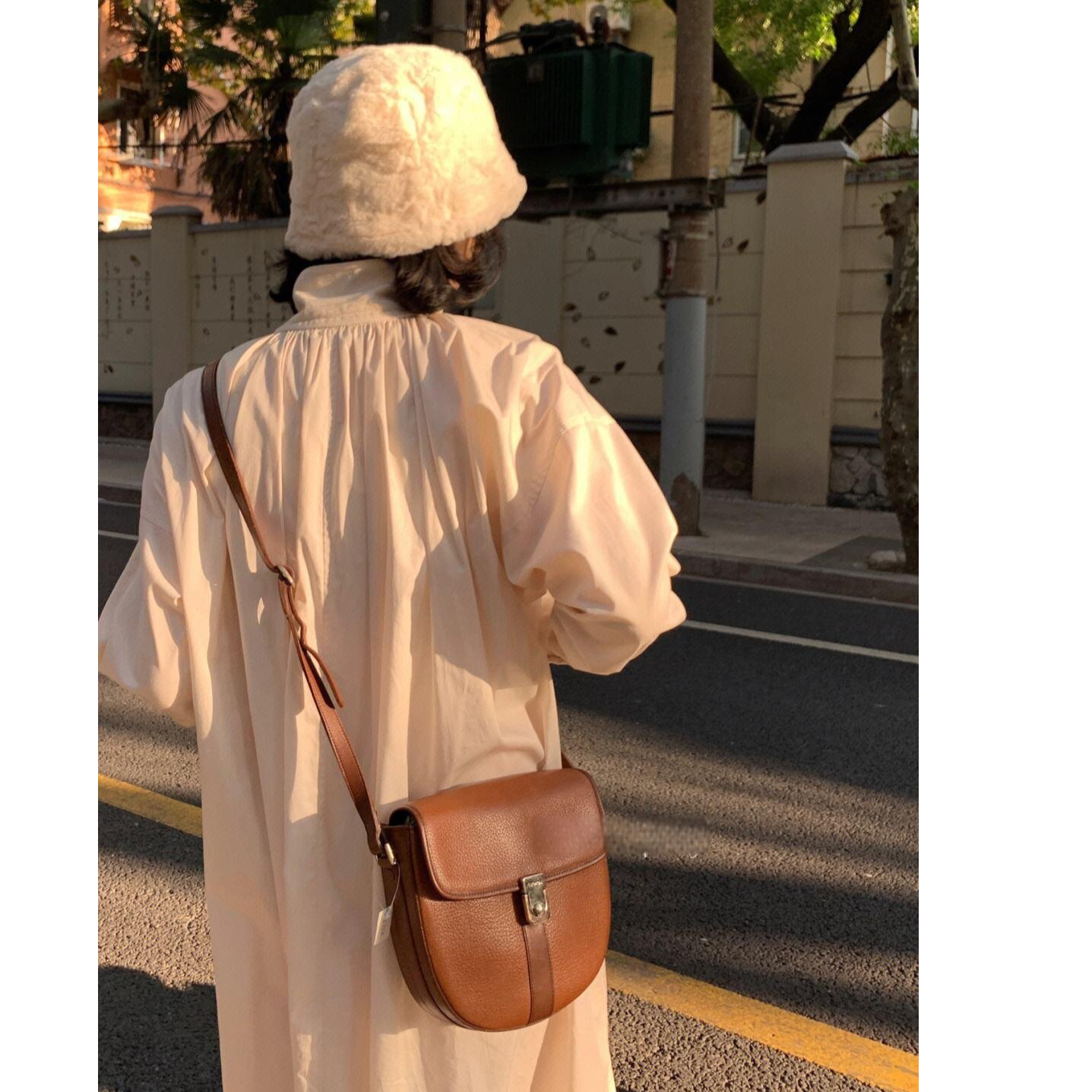 古着Vintage中古真皮包包（以直播间实物为主)经典复古时尚休闲2号