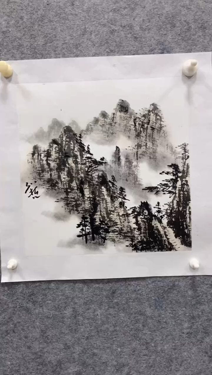 【闪购商品】国画张一哲老师国画作品7