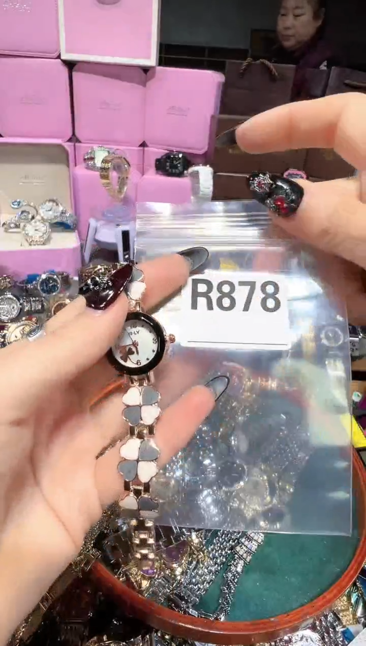 石英机芯不锈钢不锈钢直播定闪专用