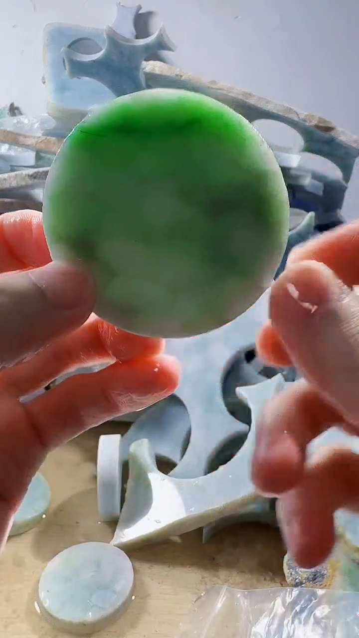裸石翡翠天然缅甸翡翠2127