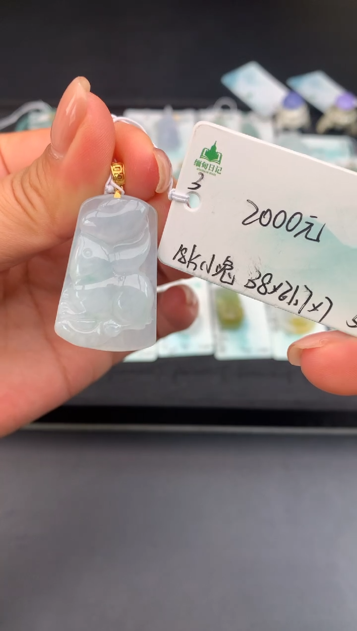 【闪购商品】翡翠颈饰未镶嵌女神节#送礼#，下单联系客服核对地址~