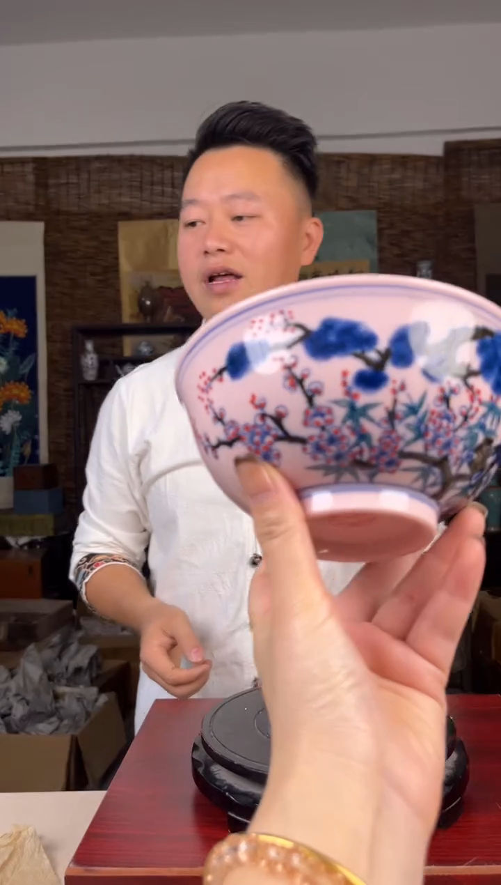 摆件瓷景德镇陶瓷摆件B168