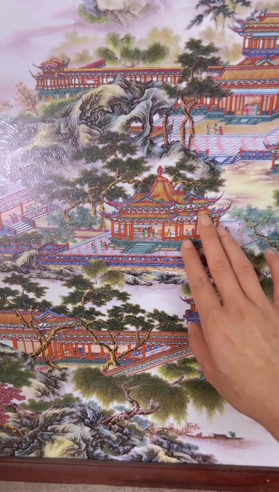 【闪购商品】摆件景德镇陶瓷瓷板画