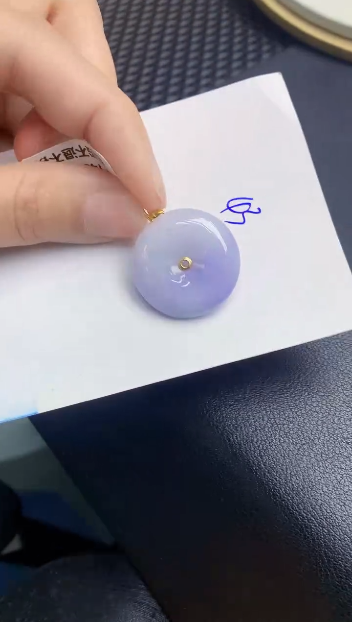 【闪购商品】翡翠颈饰18K金镶嵌000000000