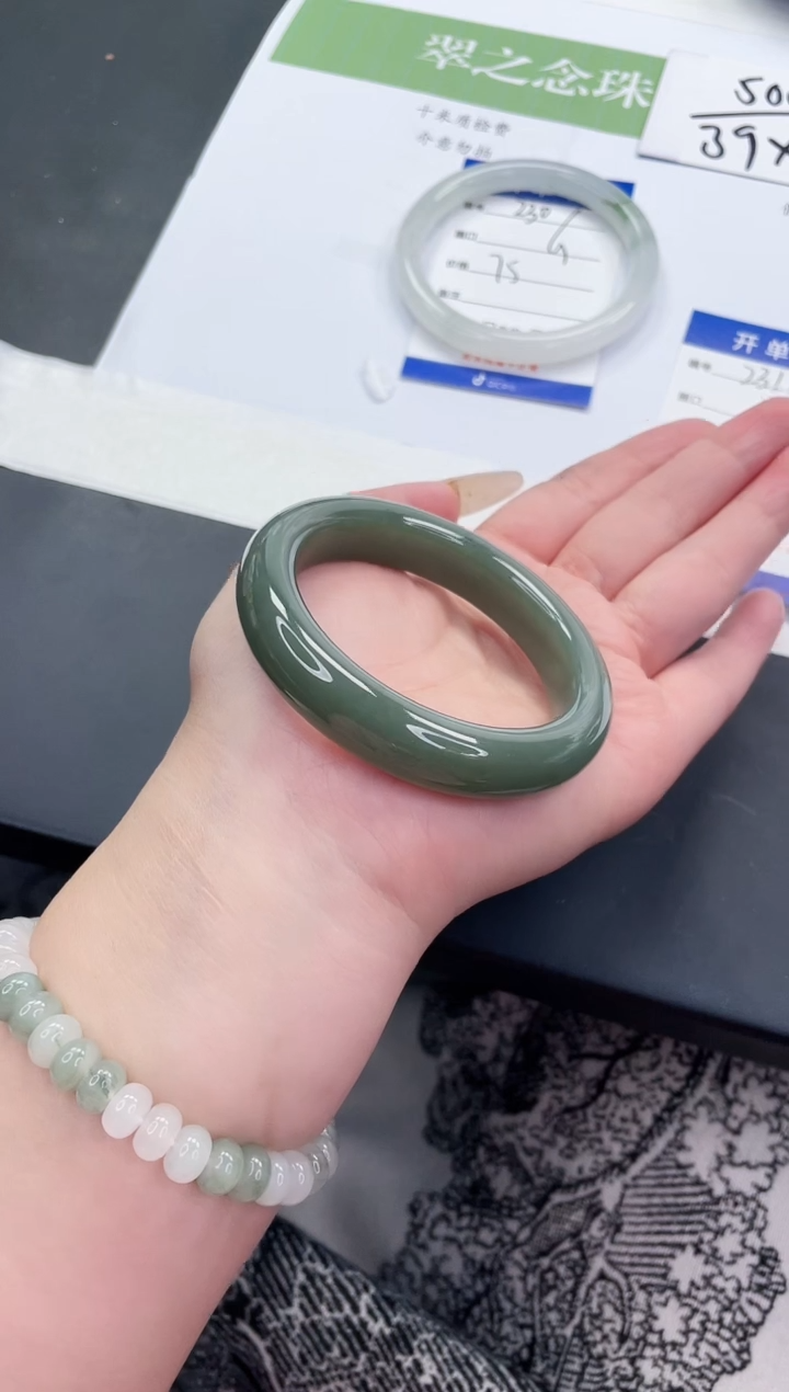 【闪购商品】和田玉未镶嵌手镯HT231-54+