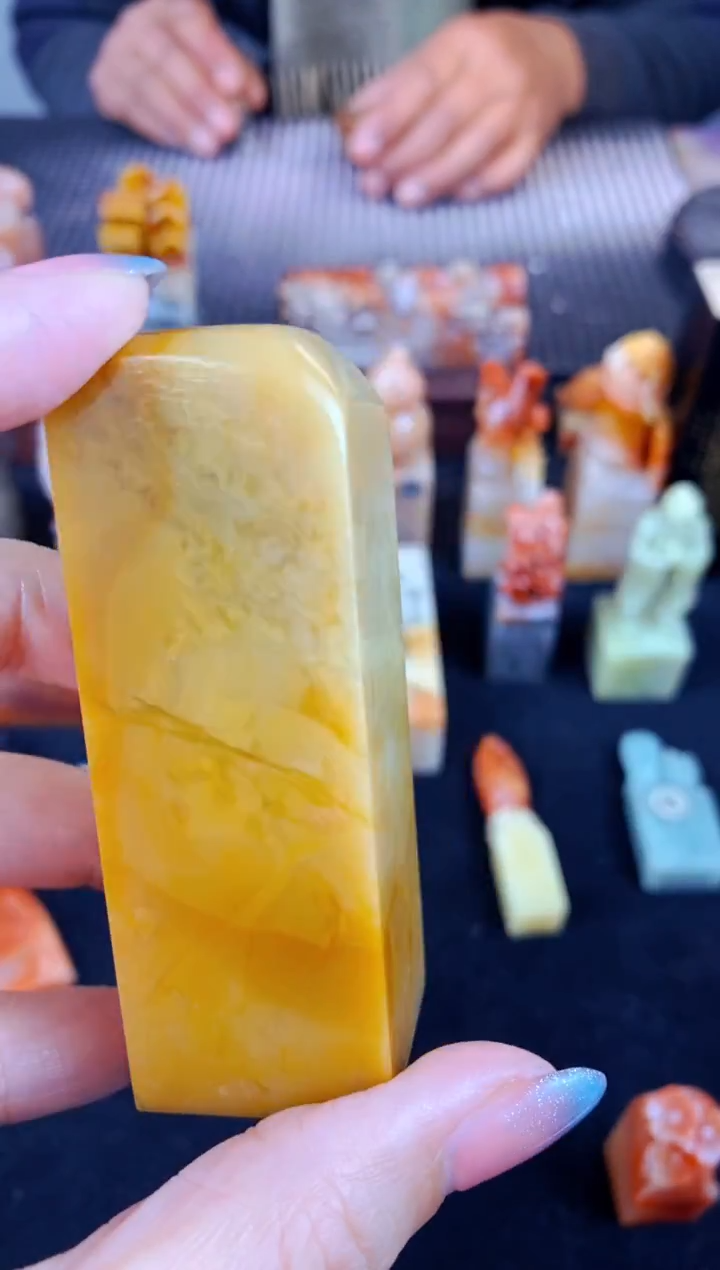 老挝石印石手工篆刻