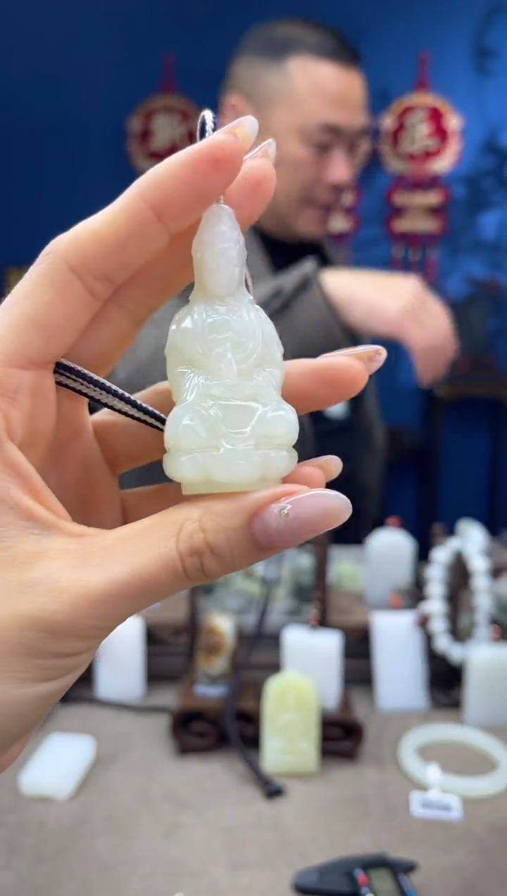 【闪购商品】和田玉颈饰未镶嵌1