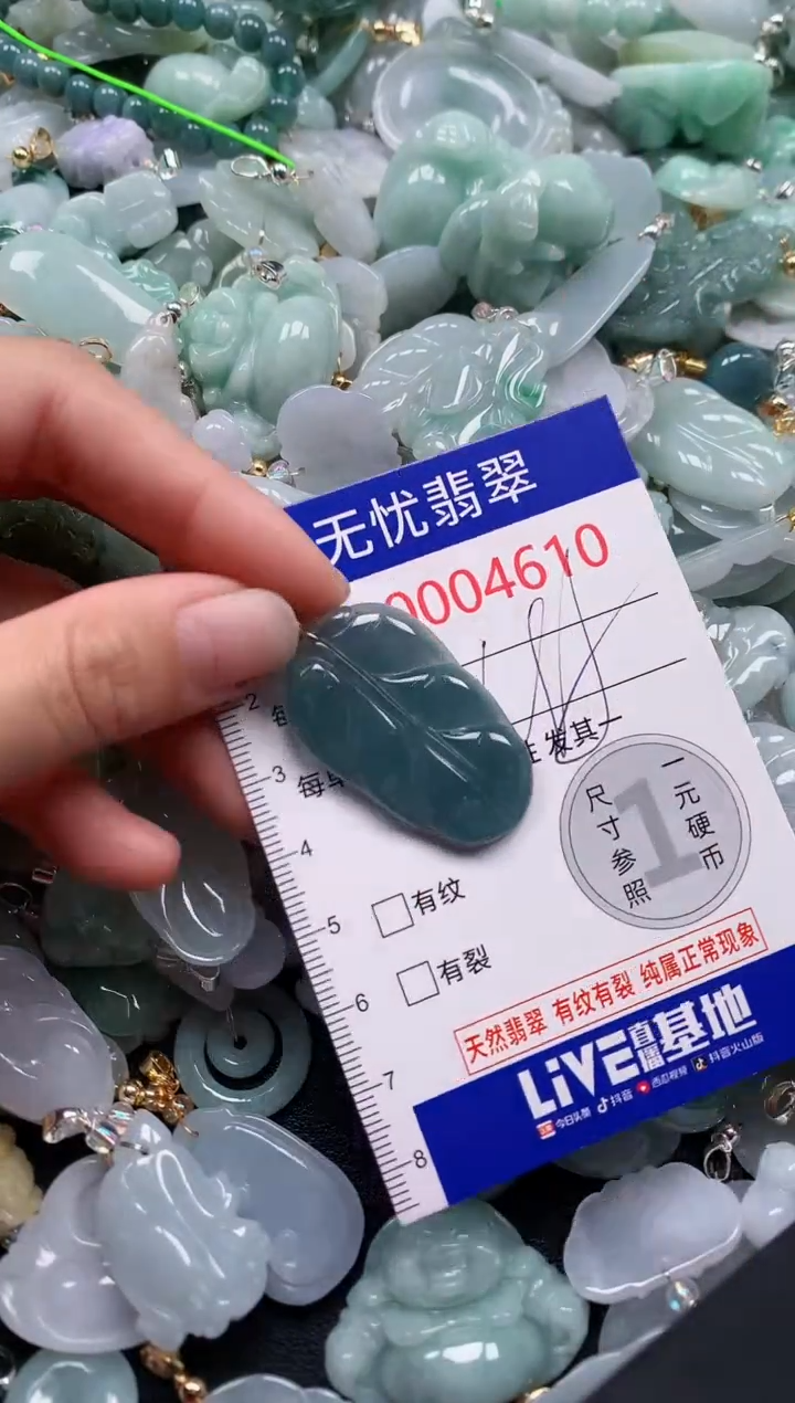 颈饰未镶嵌翡翠4610