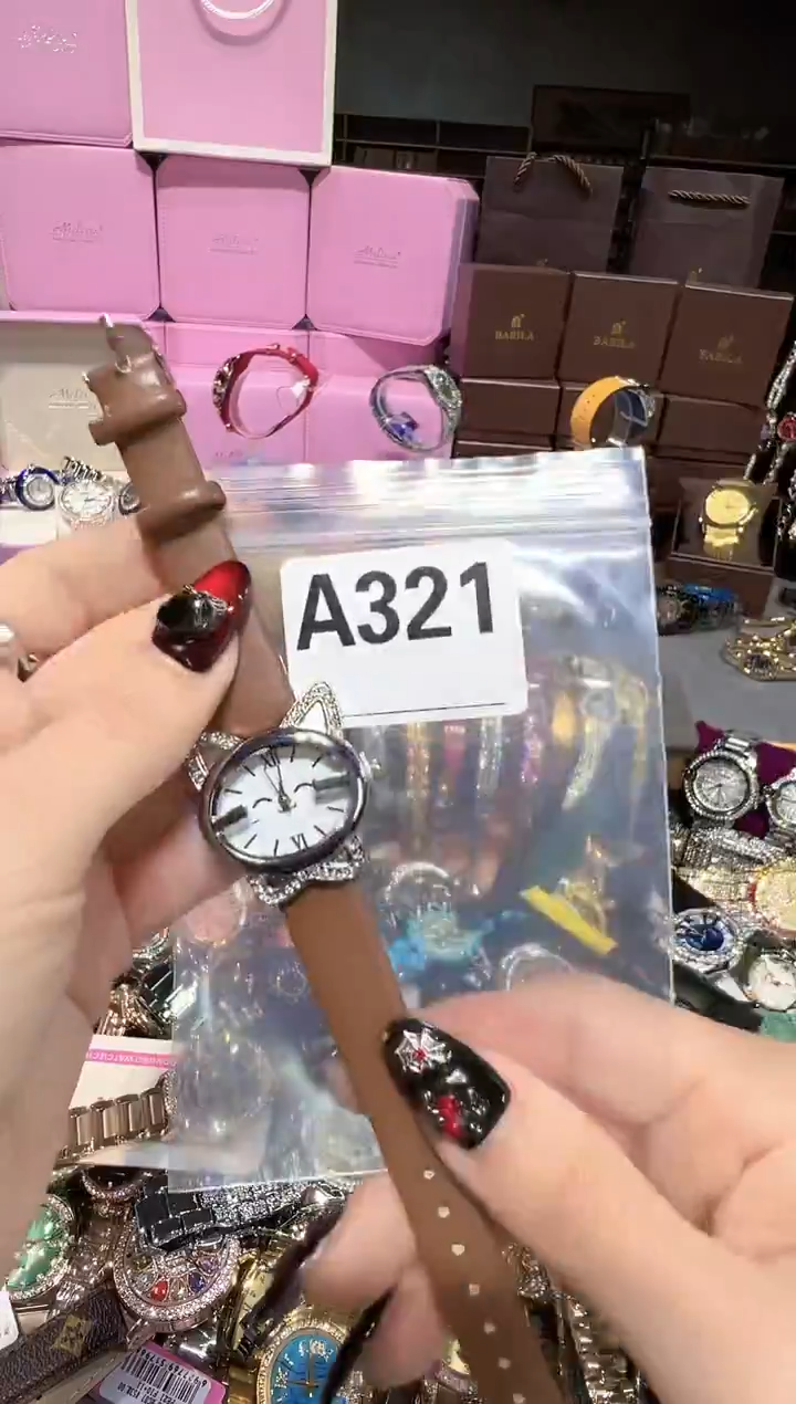 石英机芯不锈钢不锈钢直播定闪专用