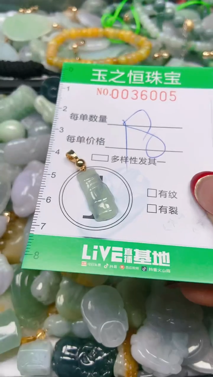 【闪购商品】翡翠颈饰未镶嵌闪购0036005