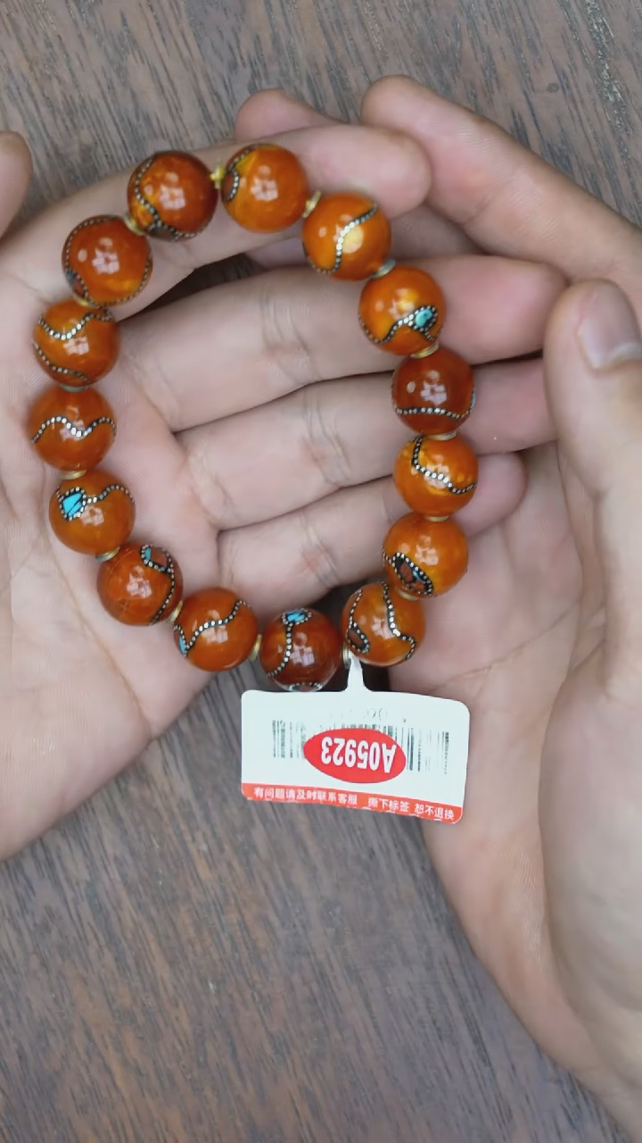 【闪购商品】琥珀裸石未镶嵌尼泊尔手串/多样性发其一