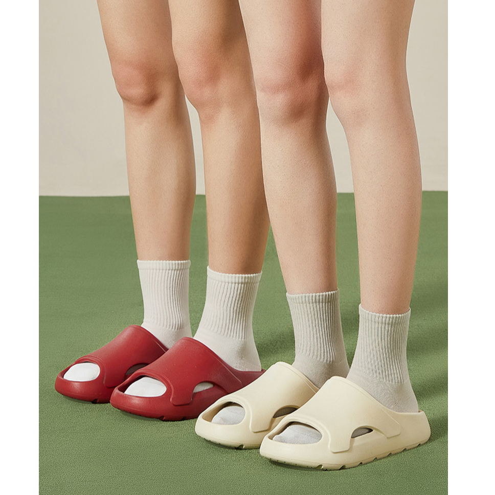 宝丫轻奢  T情侣款男女时尚简约百搭舒适厚底拖鞋K2657