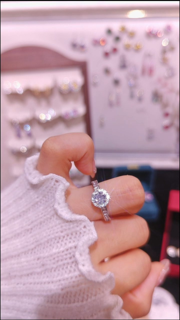 合金无银色戒指 