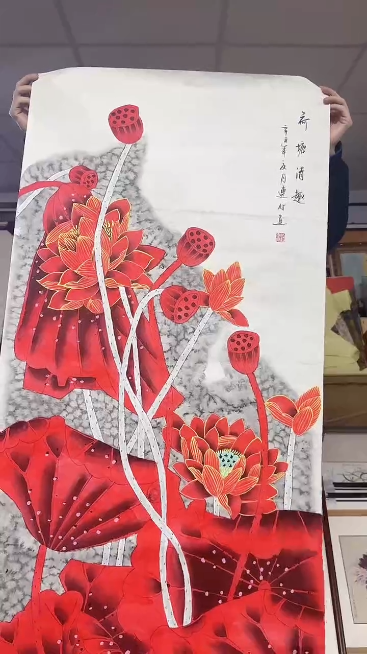 国画库房放漏8平尺书画