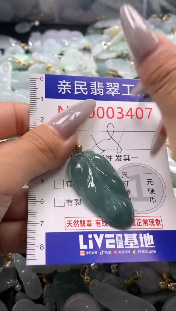 颈饰未镶嵌翡翠3207