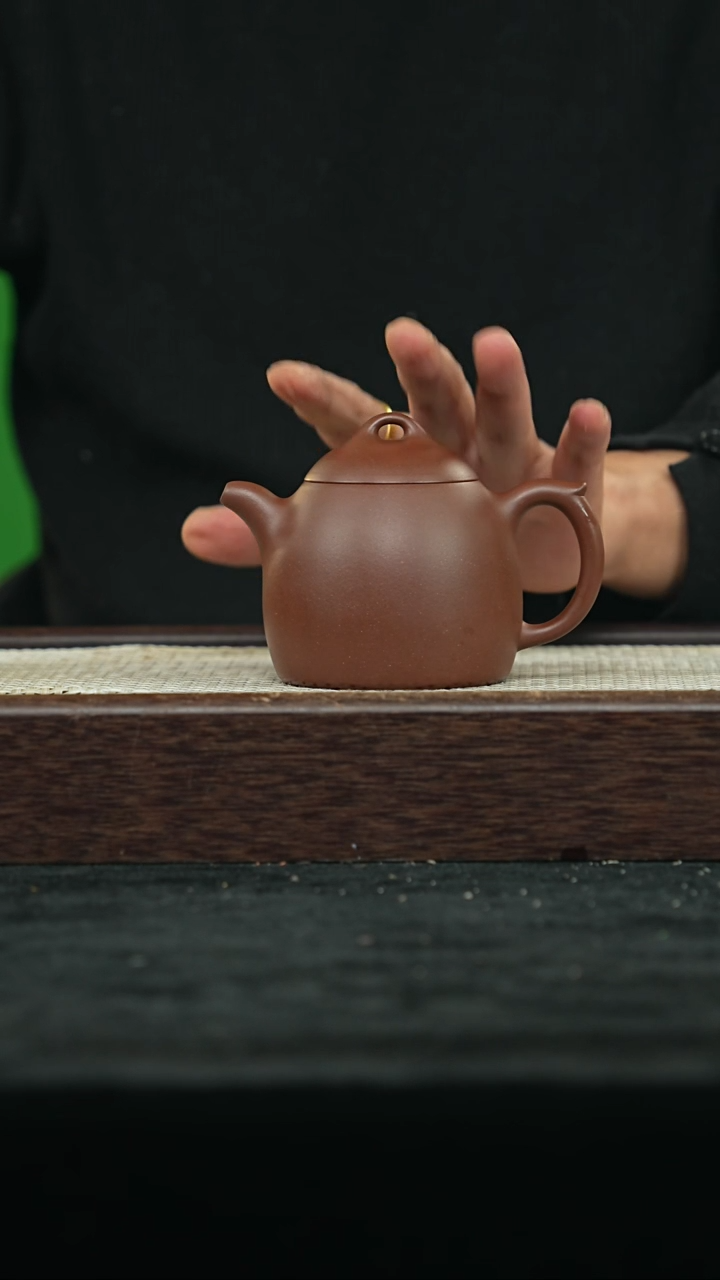 【闪购商品】紫砂其他@@周陶君秦权壶