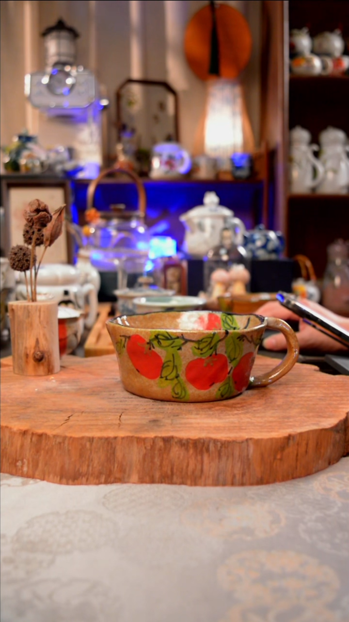 摆件苹果手工手绘手工手绘