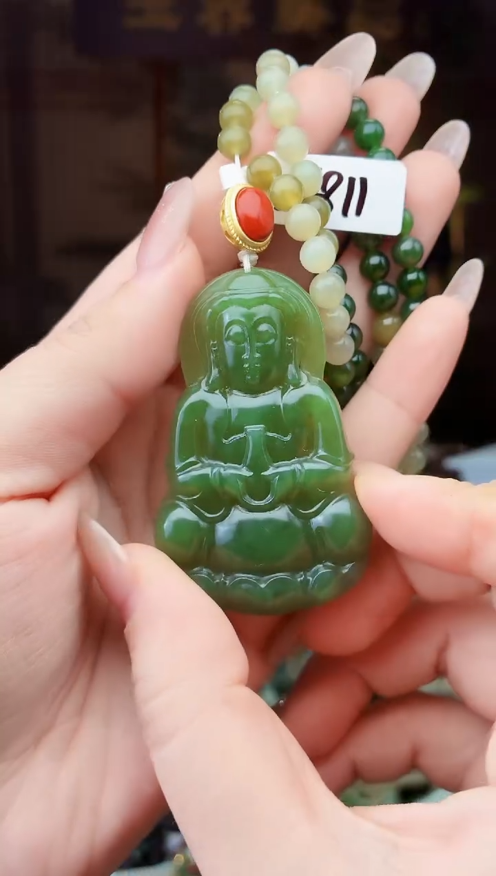 颈饰未镶嵌和田玉多样性发货拍一发一