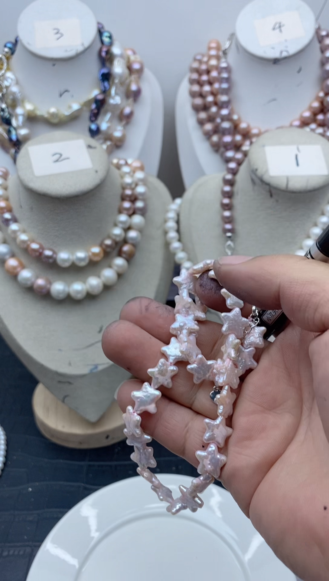 【闪购商品】淡水珍珠颈饰未镶嵌0207