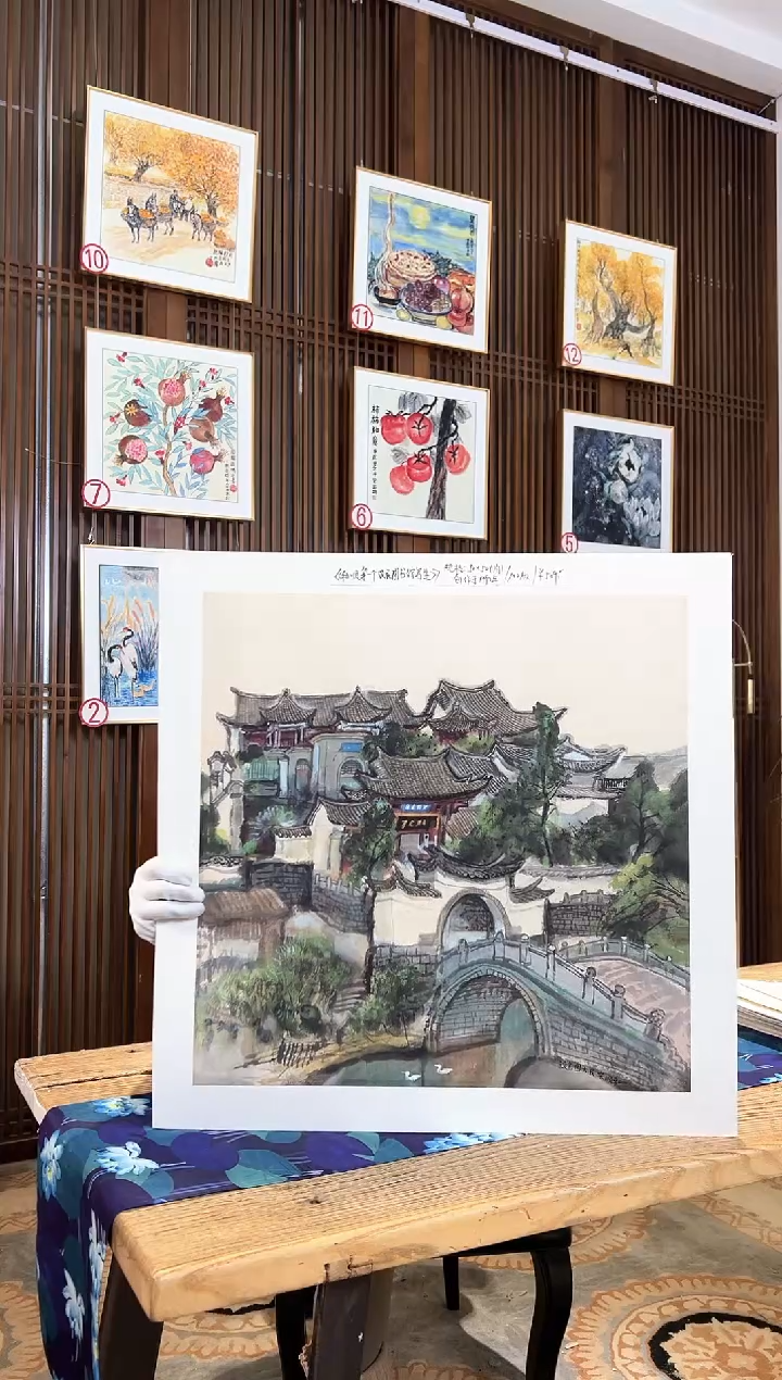 版画版画耿玉琨名章限量版画S