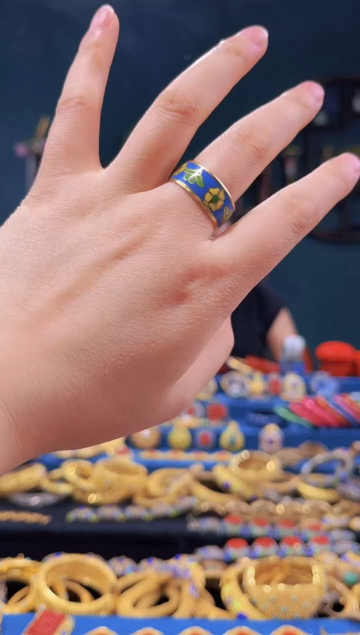 【闪购商品】非遗绝技 景泰蓝戒指