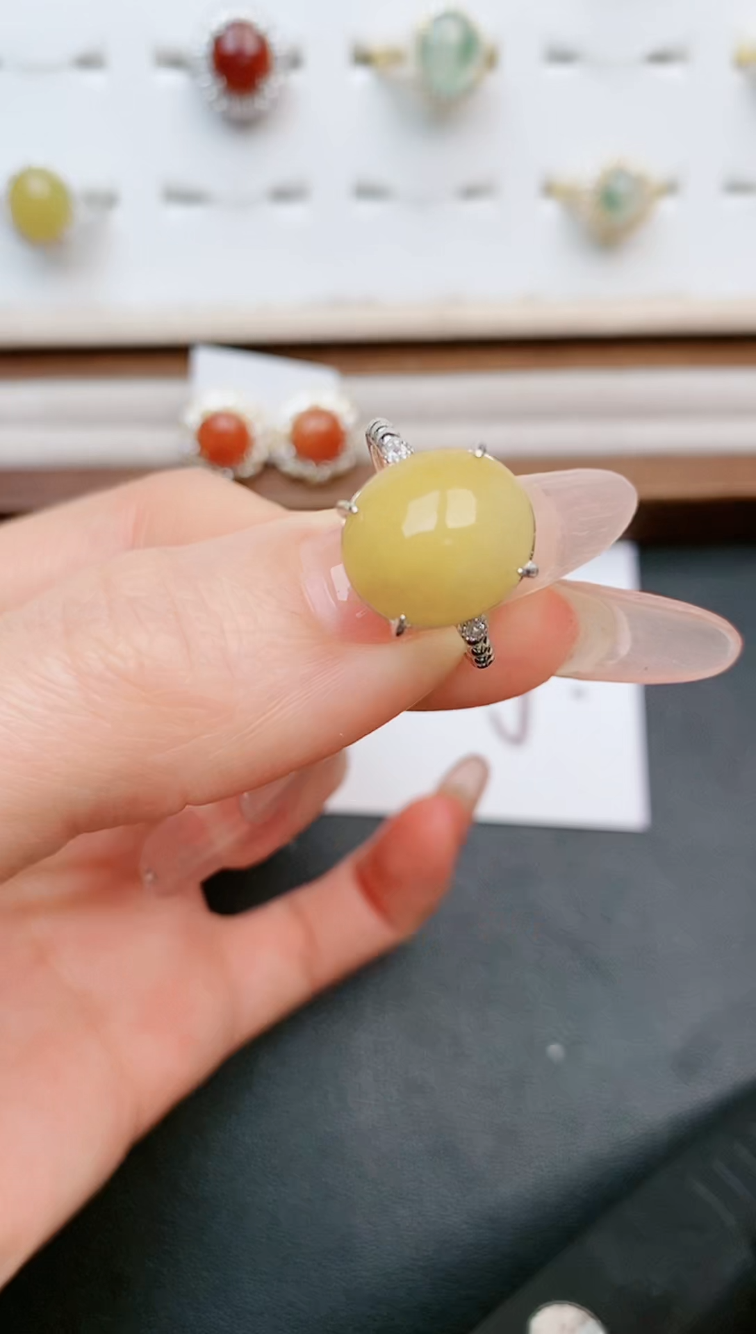 【闪购商品】翡翠戒指银S925镶嵌.....