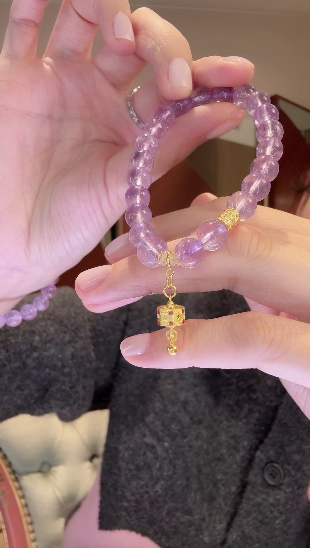 【闪购商品】水晶手串未镶嵌XX7未镶嵌水晶手串25370