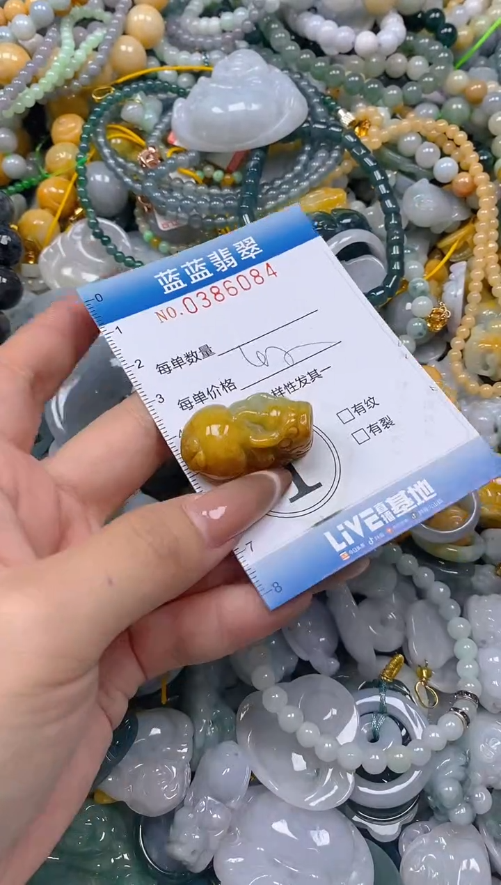 颈饰未镶嵌翡翠闪购0386084