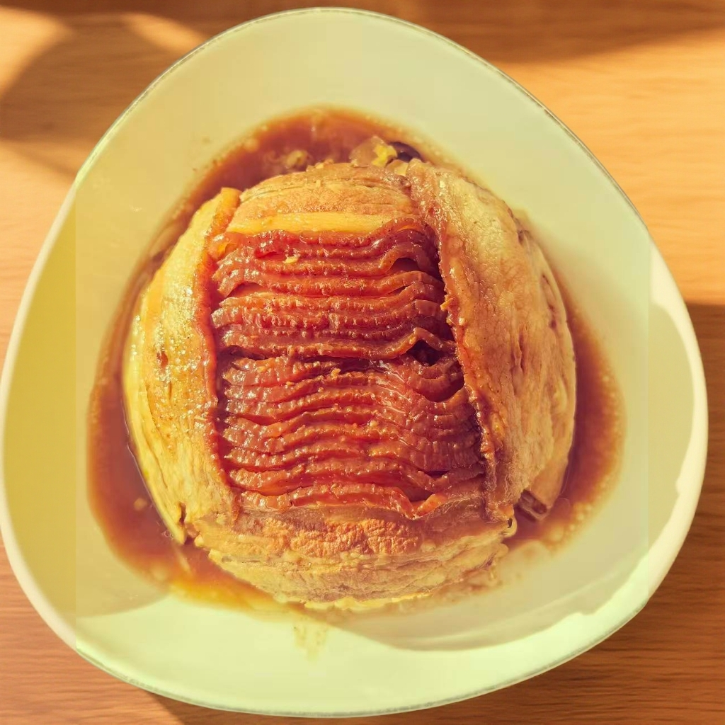 精五花传承扣肉 笋丝酸菜花生