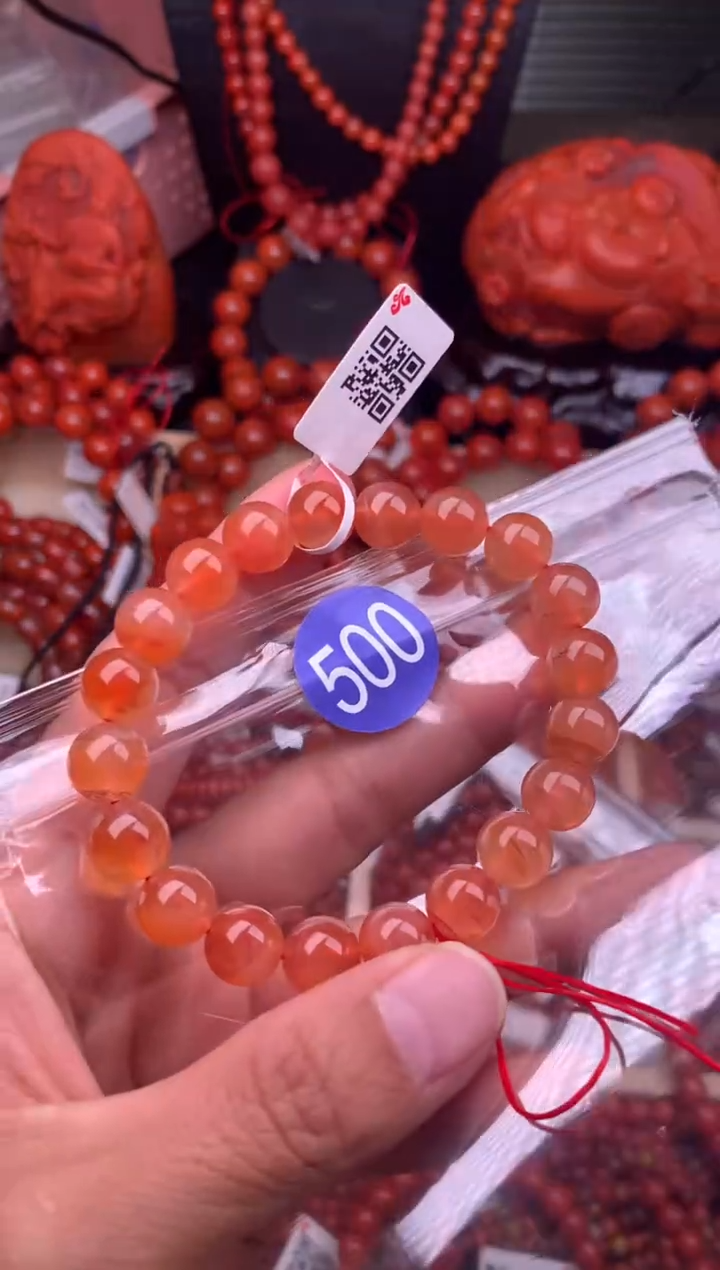 【闪购商品】南红玛瑙珠宝奇石未镶嵌500-9