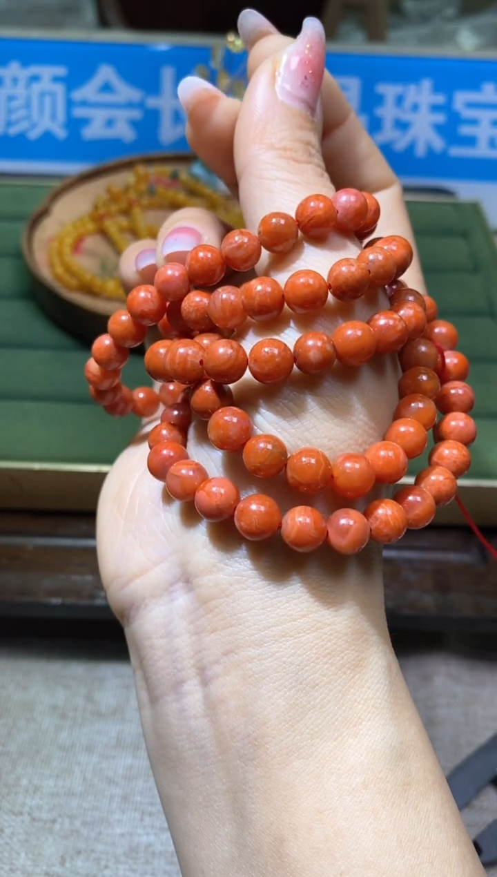 【闪购商品】南红玛瑙手链未镶嵌多样性发一件325