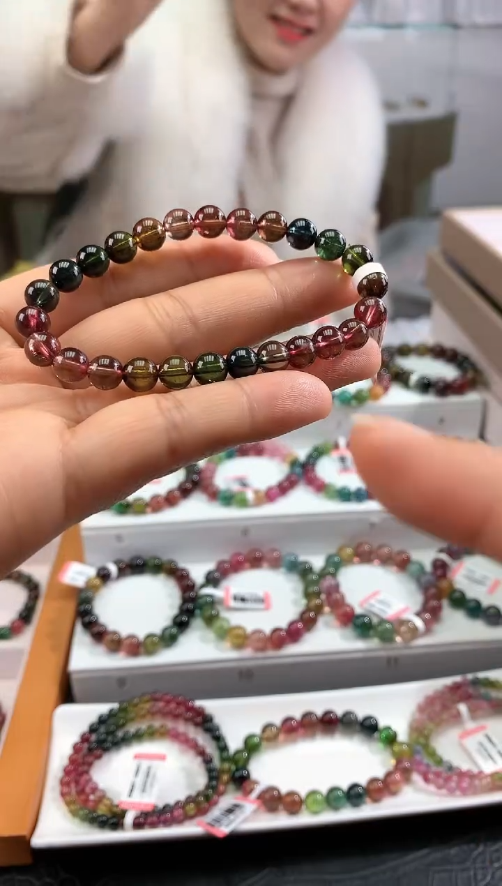 【闪购商品】碧玺手链未镶嵌多样性发一条