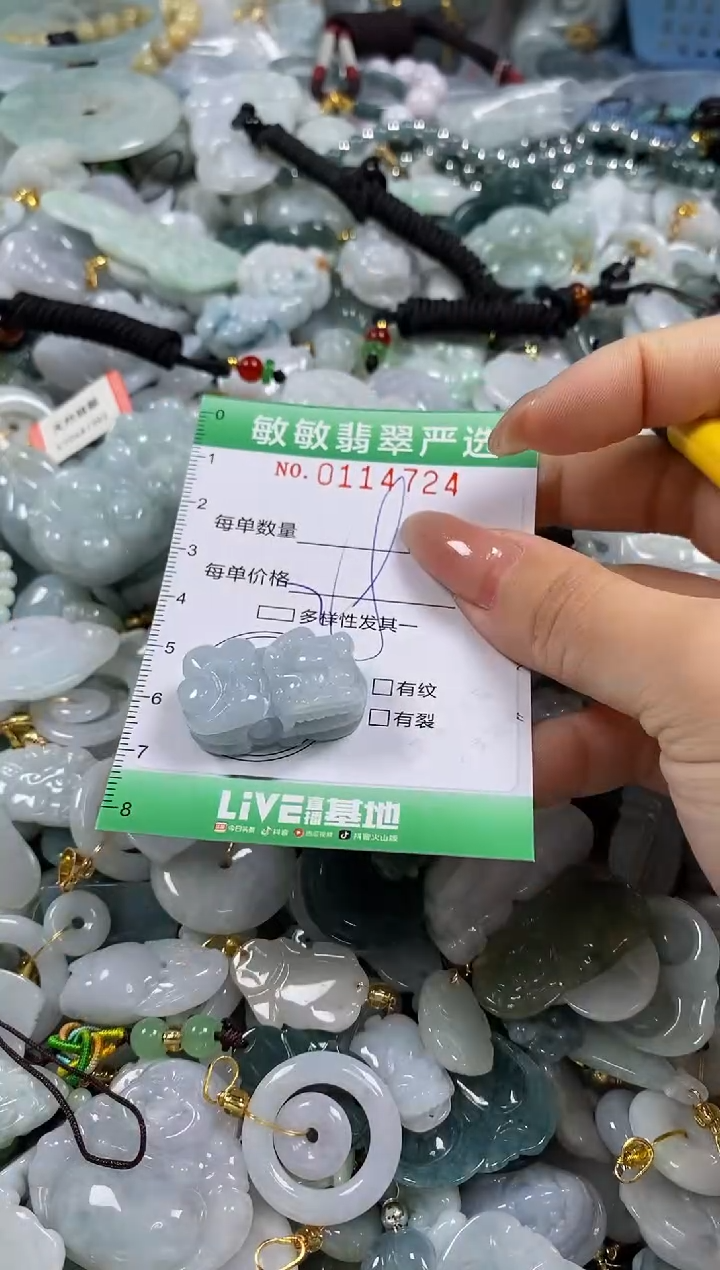 【闪购商品】翡翠颈饰未镶嵌闪购0114724