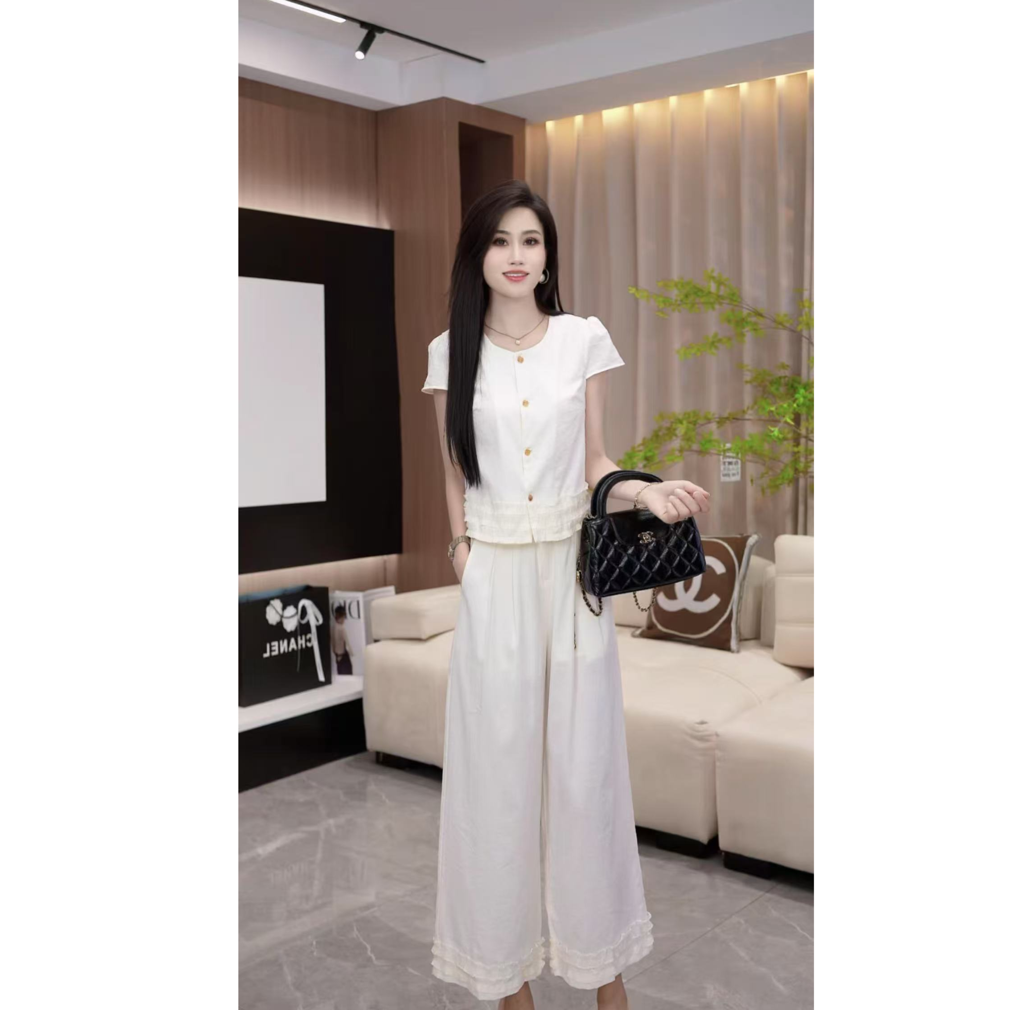 时尚设计感套装女洋气休闲高级感潮流两件套