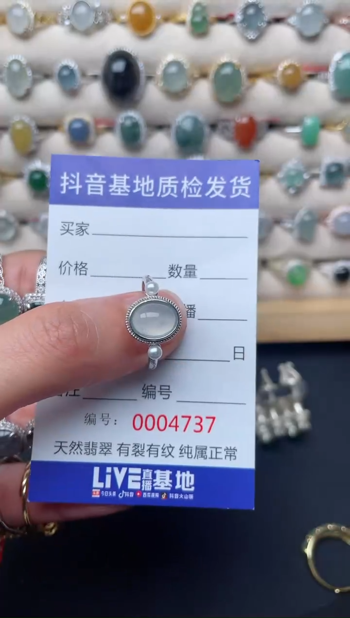 【闪购商品】翡翠戒指银S925镶嵌..........