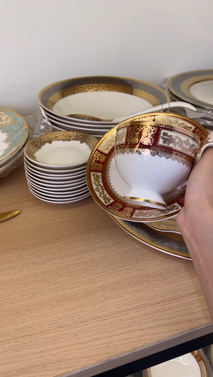 瓷片200cc杯碟一单一套尾单