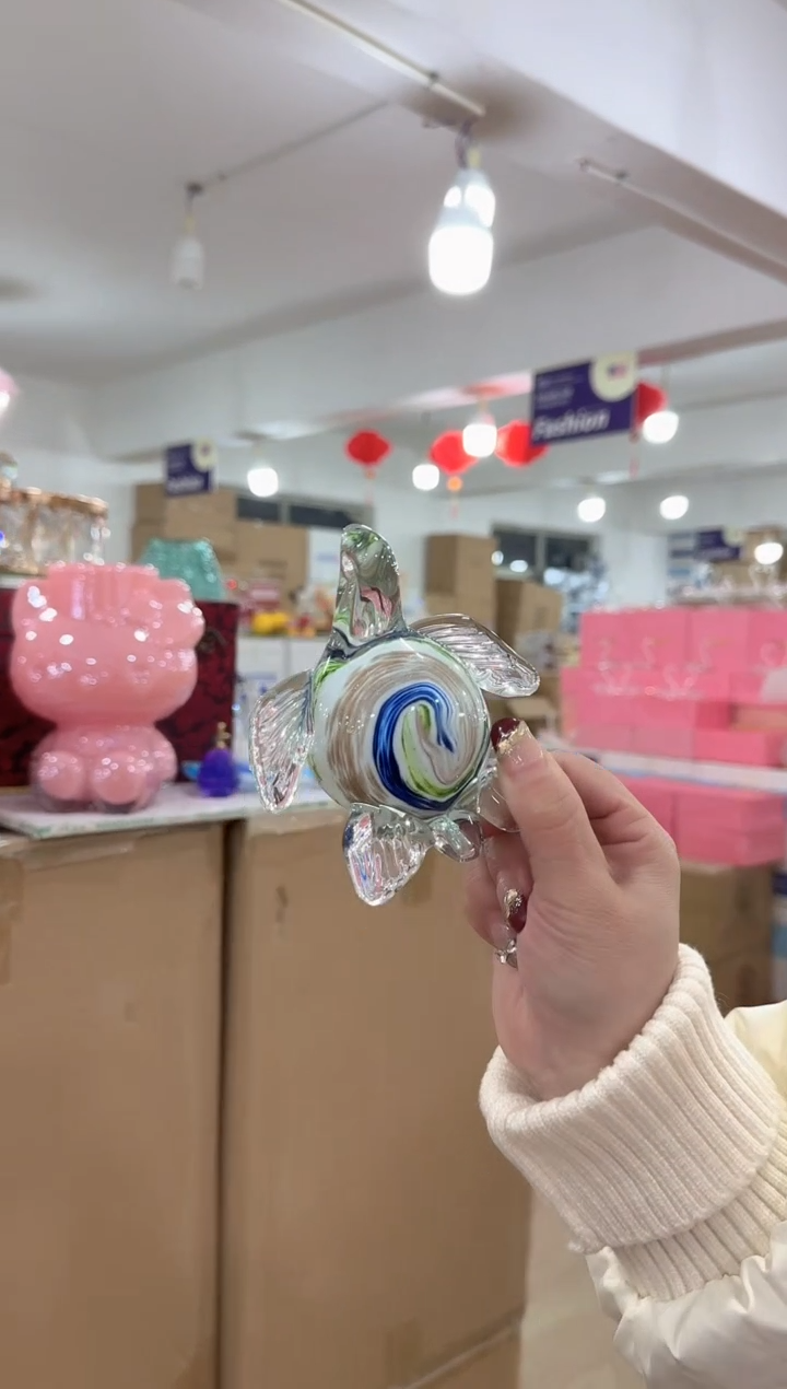 【闪购商品】琉璃迪喜花器-z-晚31