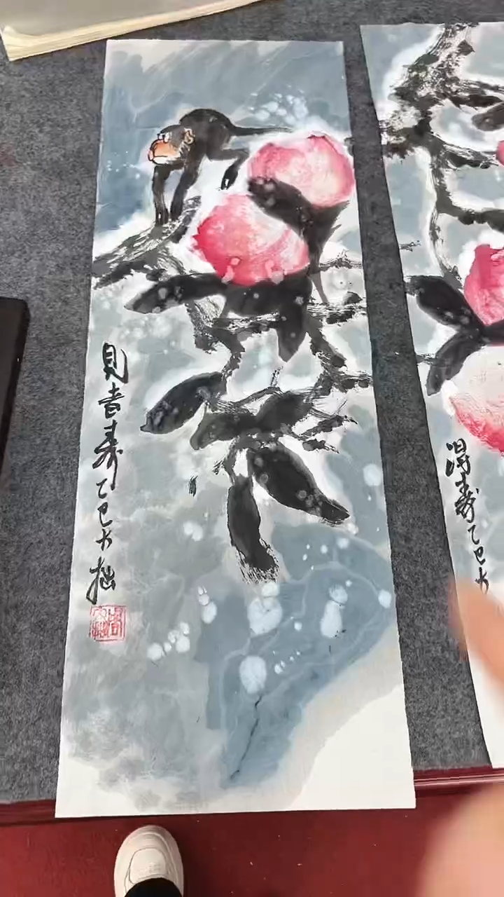 国画周大拙/国画/花鸟