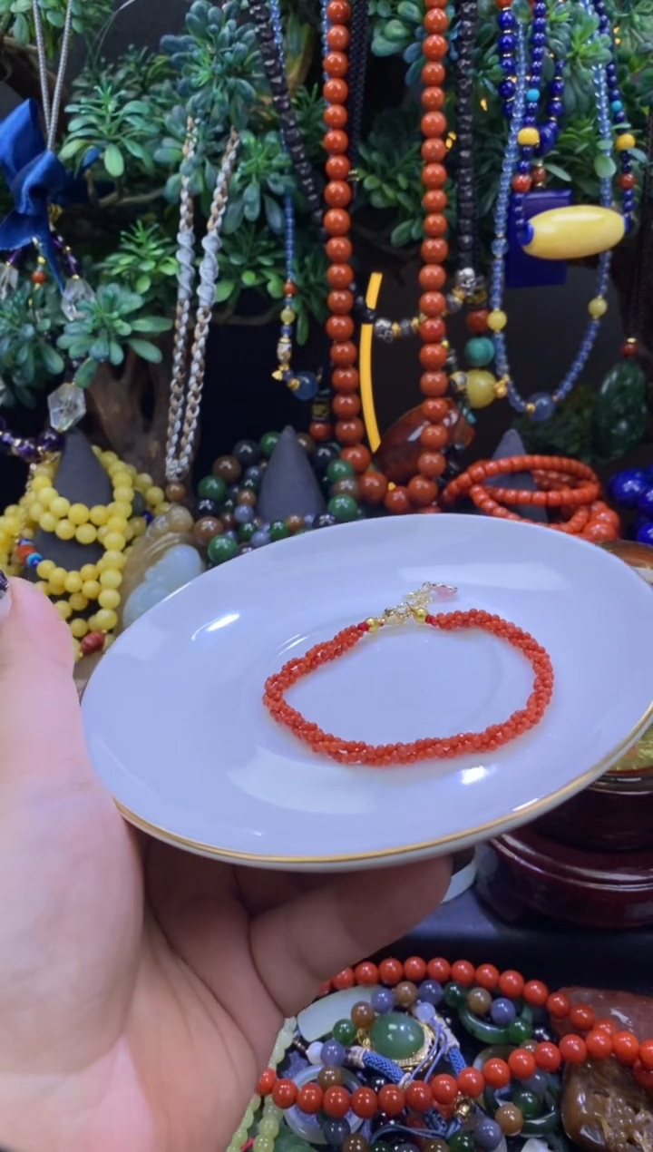 手链合金南红玛瑙南红手链