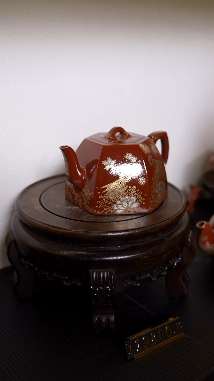 【k100】六方宜兴紫砂ZLM